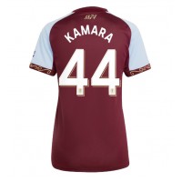 Camiseta Aston Villa Boubacar Kamara #44 Primera Equipación para mujer 2025-26 manga corta